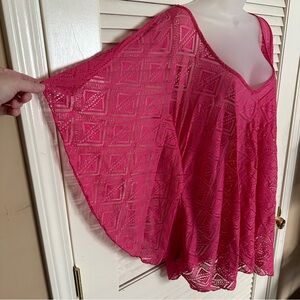 Jessica Simpson - large swimsuit coverup